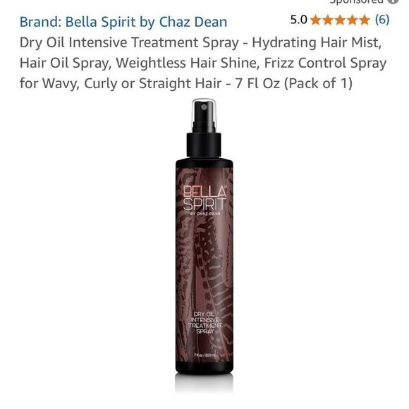 WEN BELLA SPIRIT Dry Oil Spray - Picture 2 of 5